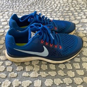 Nike zoom youth blue sneakers